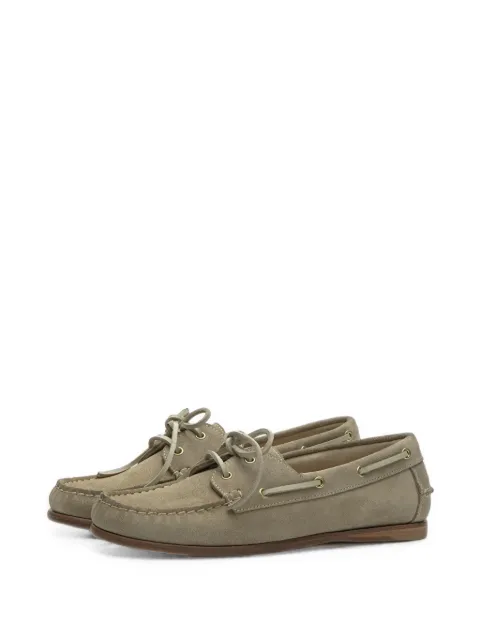 Lottusse Nautic suede boat shoes