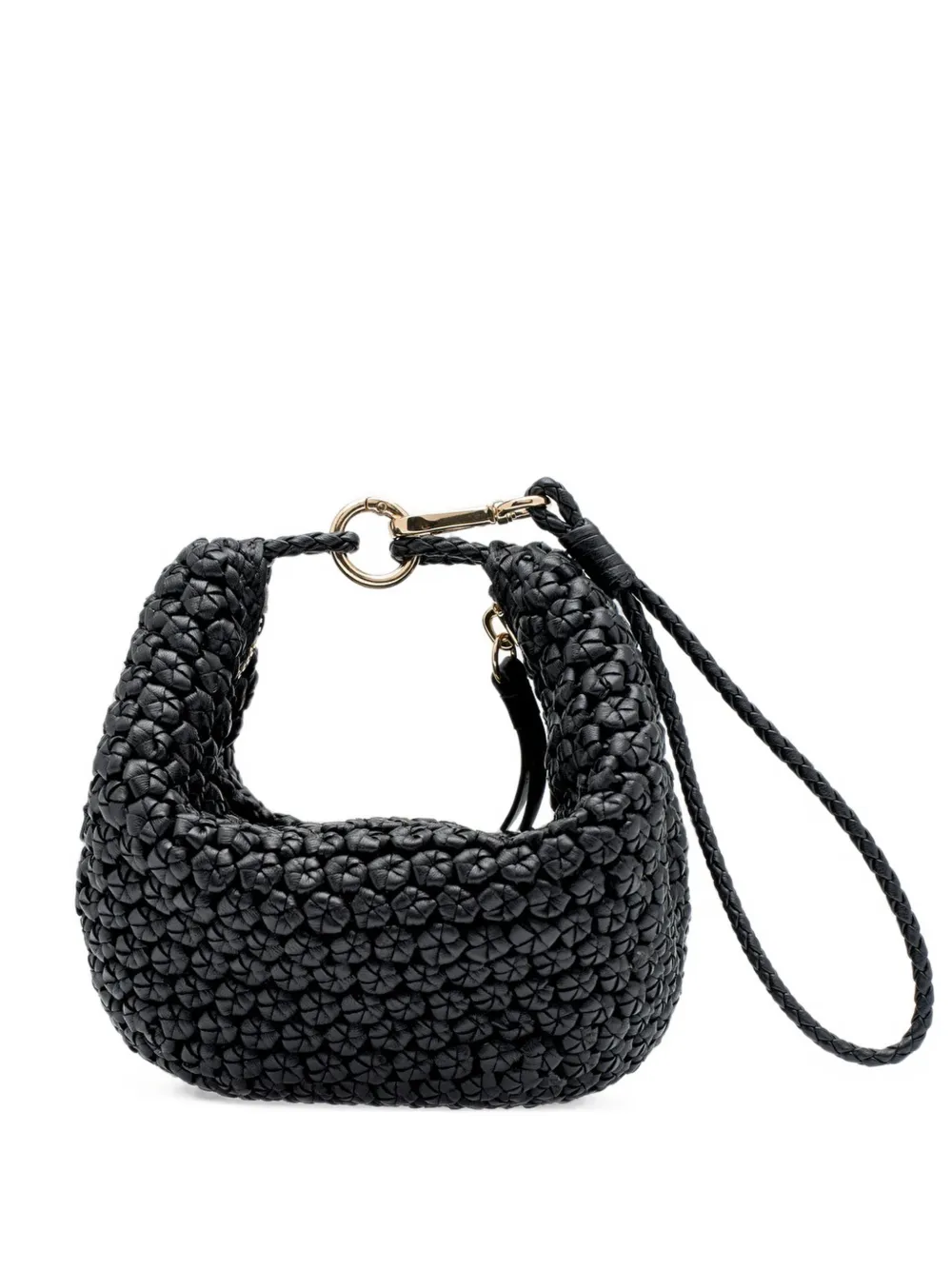 Lottusse Noodbag woven lambskin shoulder bag