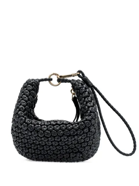 Lottusse Noodbag woven lambskin shoulder bag