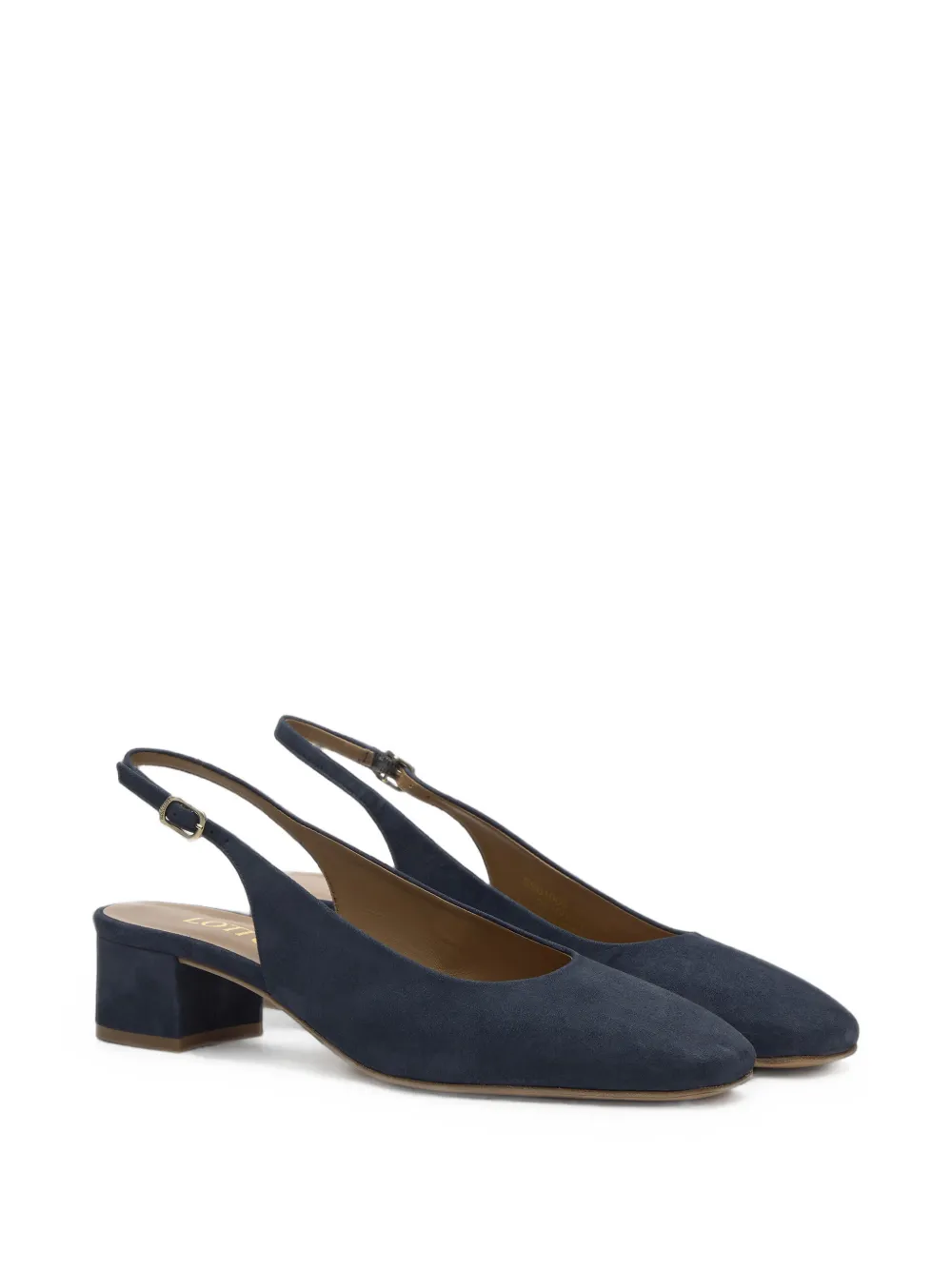 Lottusse Goya suede pumps Blauw