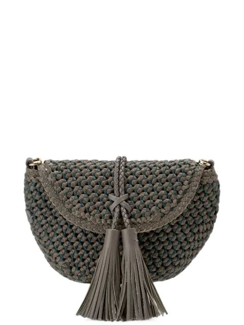 Lottusse Noodbag woven tassel crossbody bag