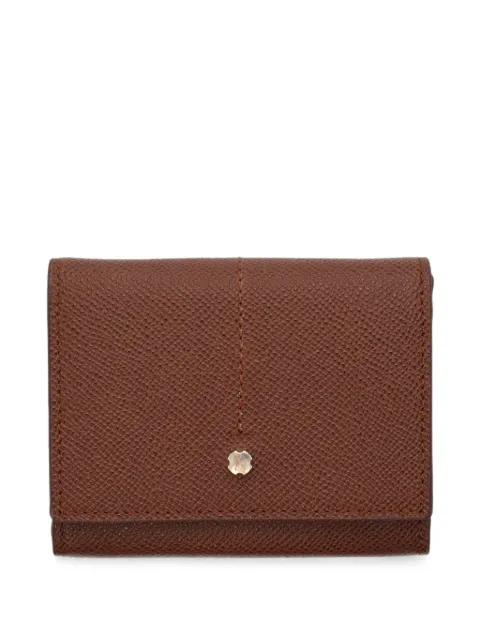 Lottusse grained leather wallet