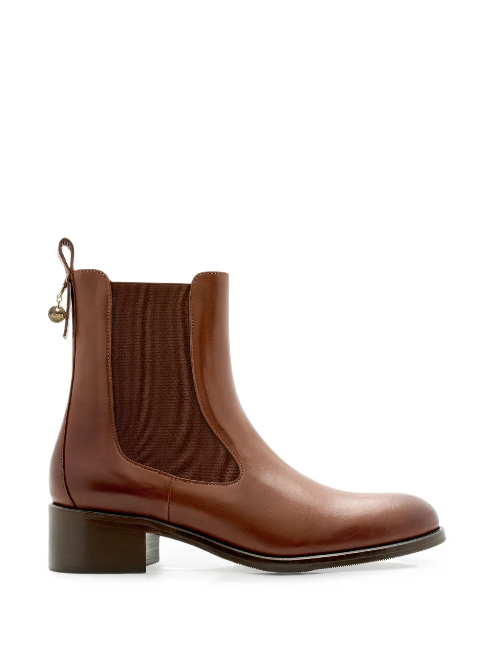 Lottusse bottines chelsea Pina en cuir - Marron Lottusse bottines chelsea Pina en cuir - Marron