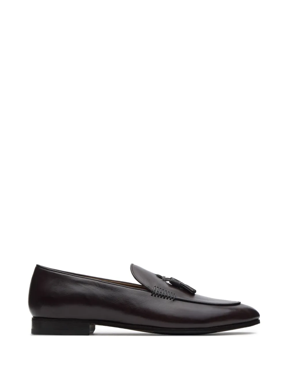 Lottusse Verona Tassel-detail Loafers In Brown
