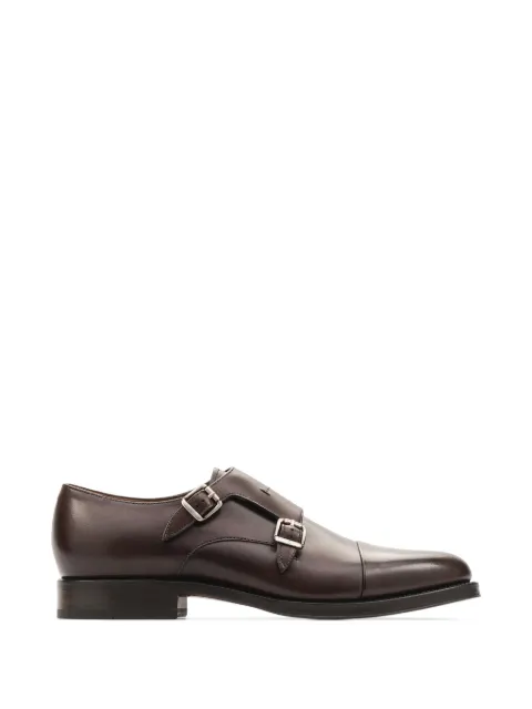 Lottusse Premium double-buckle monk shoes