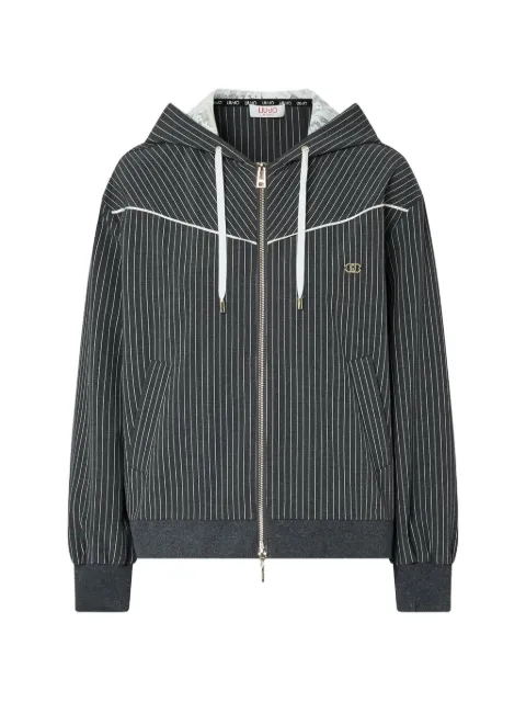LIU JO hoodie with lace-detailing
