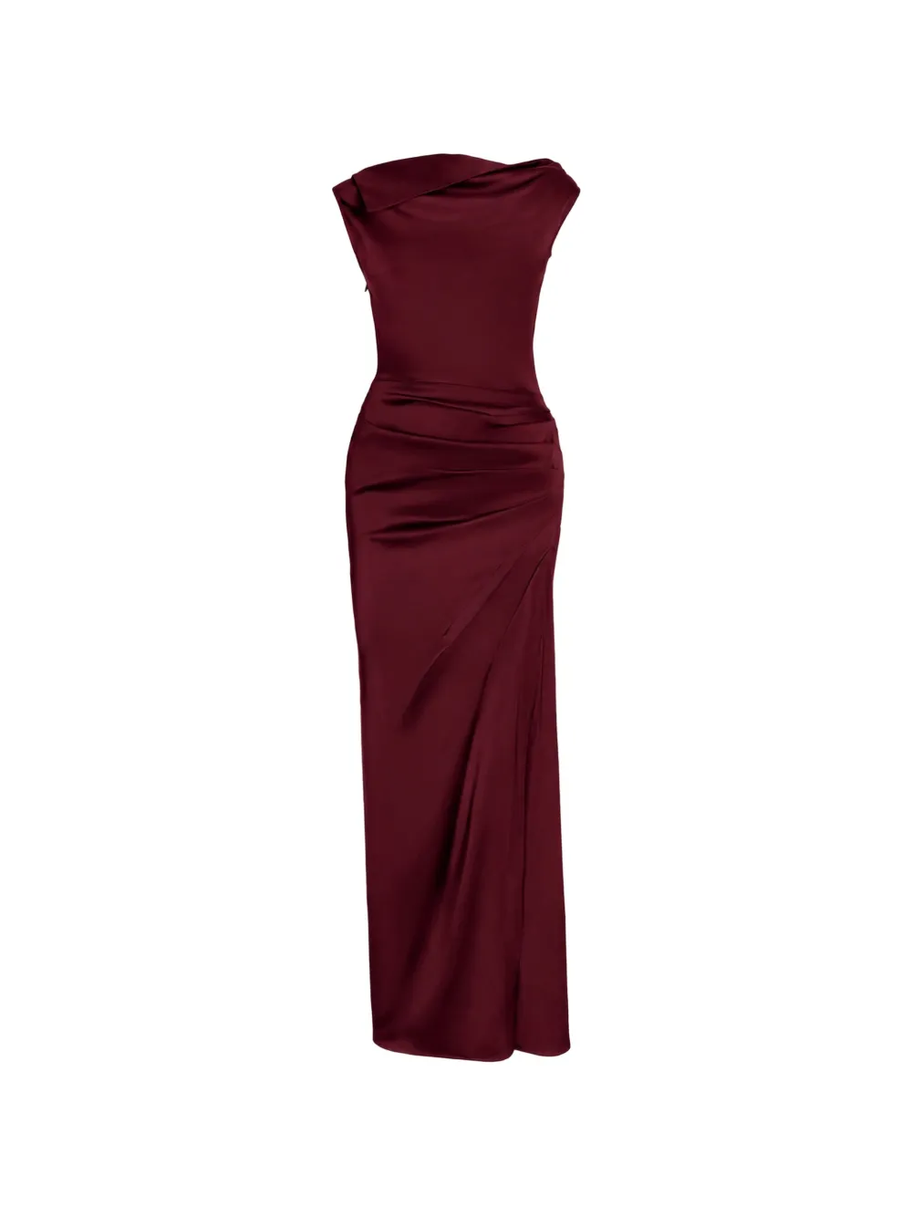 Proenza Schouler Isaline dress in crepe satin Rood