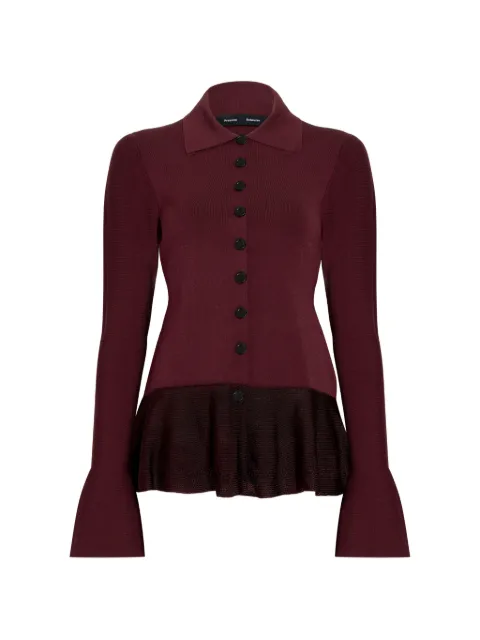 Proenza Schouler Martina jacket in compact stretch viscose