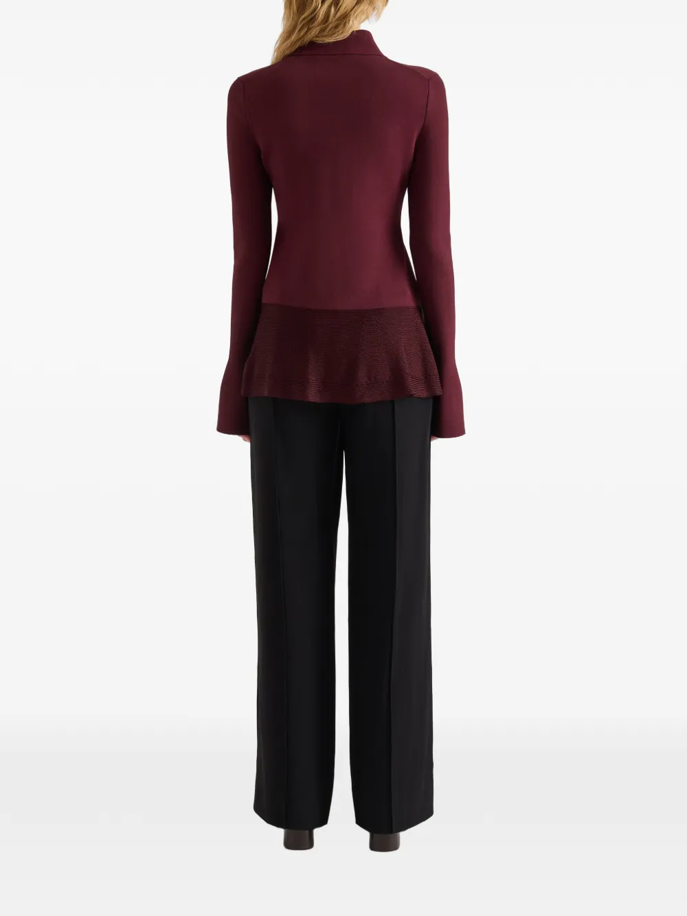 Proenza Schouler Martina jack van compacte stretch viscose Rood