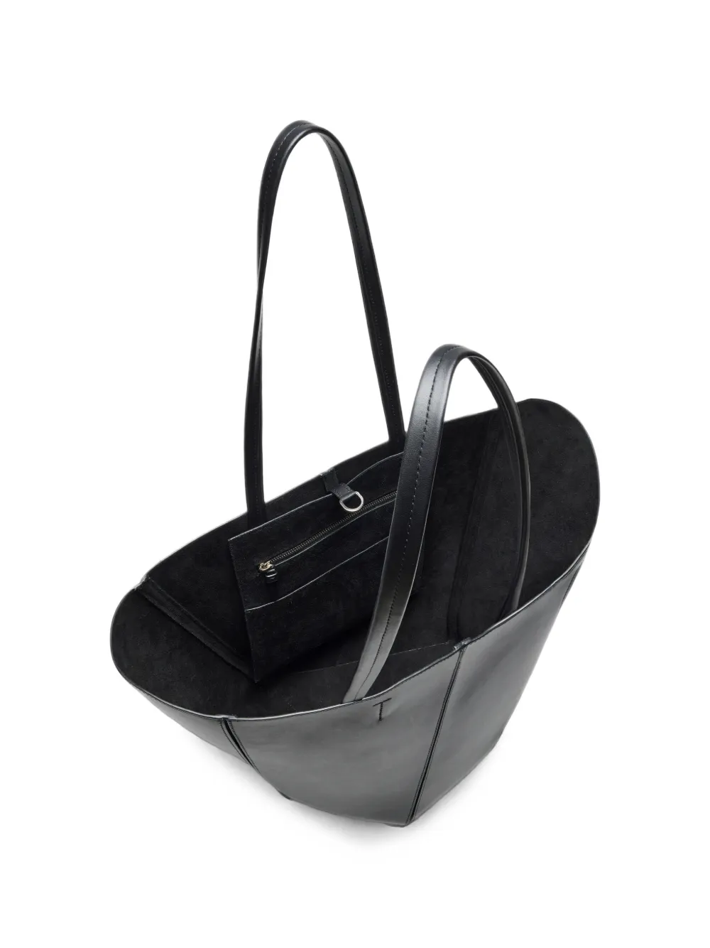 Proenza Schouler Hex shopper van glad kalfsleer Zwart
