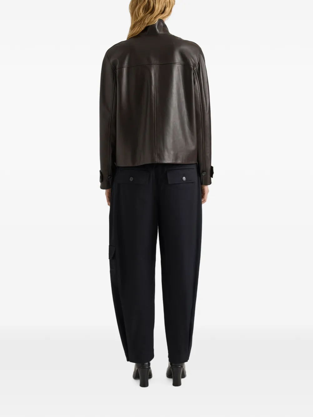 Proenza Schouler White Label Gio leren jack Bruin