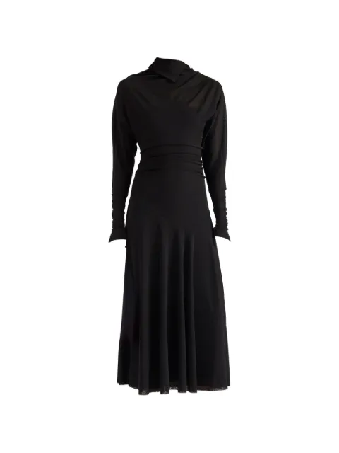 Proenza Schouler Golda dress in textured sheer jersey
