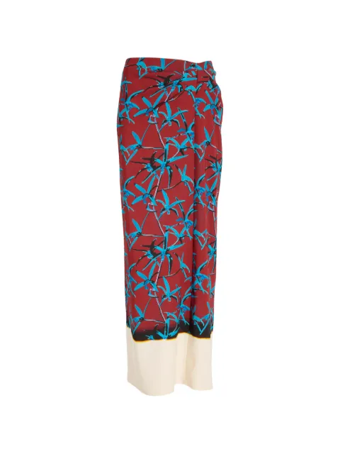 Proenza Schouler Anais skirt in printed stretch cady