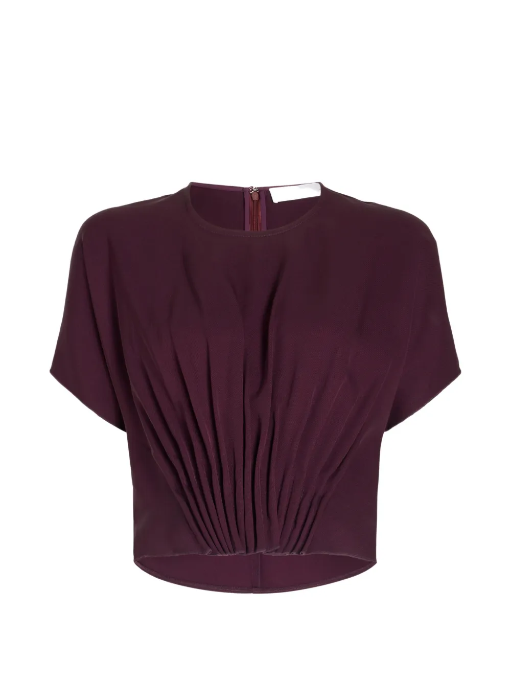 Proenza Schouler White Label Kat pleated top Paars
