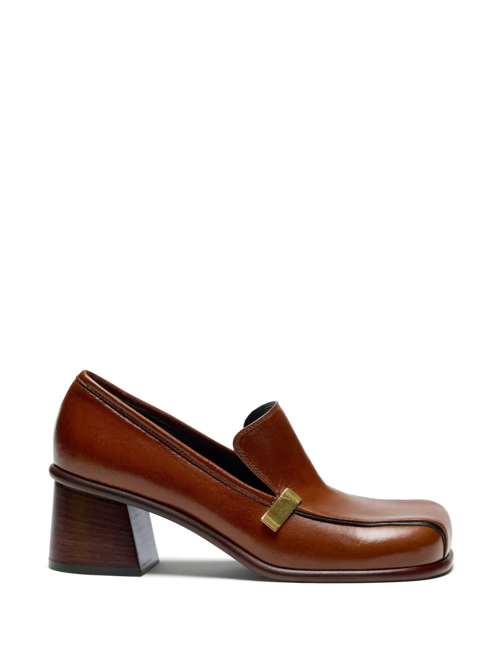 Proenza Schouler Mocassini Esme in nappa - Marrone