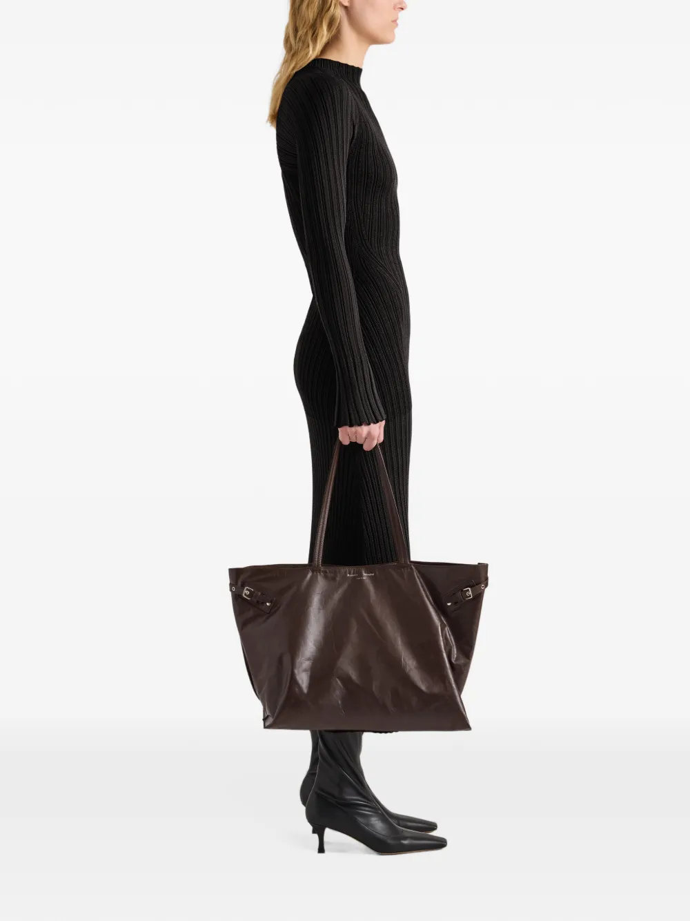 Proenza Schouler Days Carryall buckle-detail tote bag Bruin