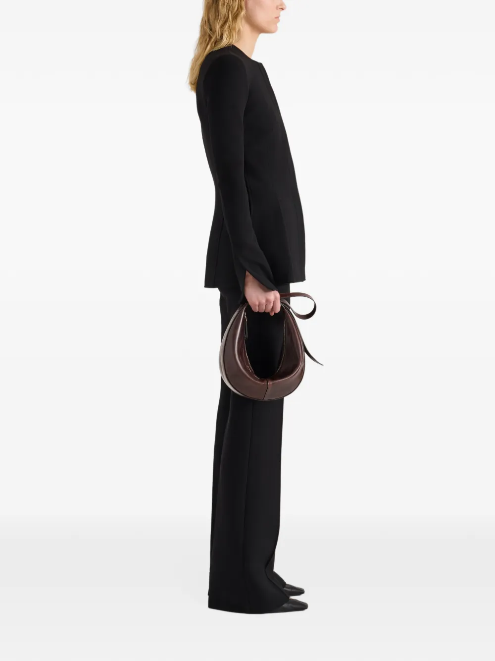 Proenza Schouler Slide leather shoulder bag Bruin