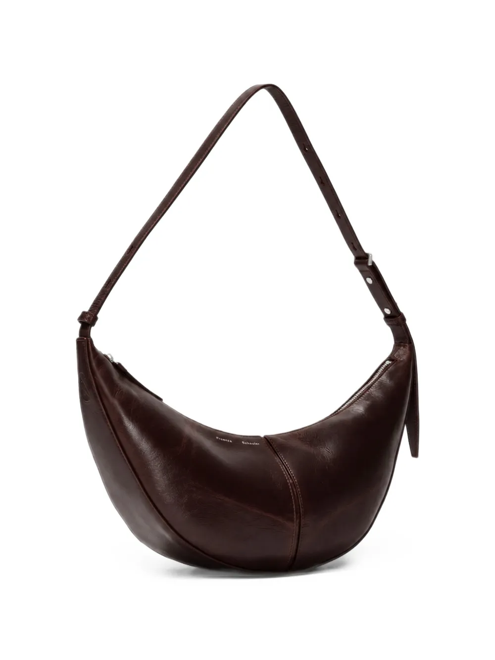 Proenza Schouler Slide leather shoulder bag Bruin