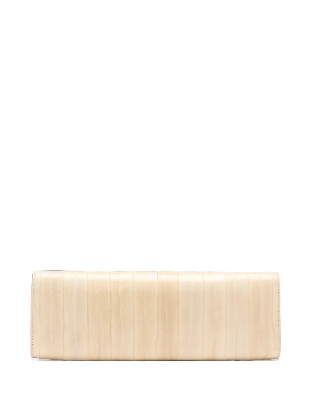 Proenza Schouler Hex clutch van palingleer Beige
