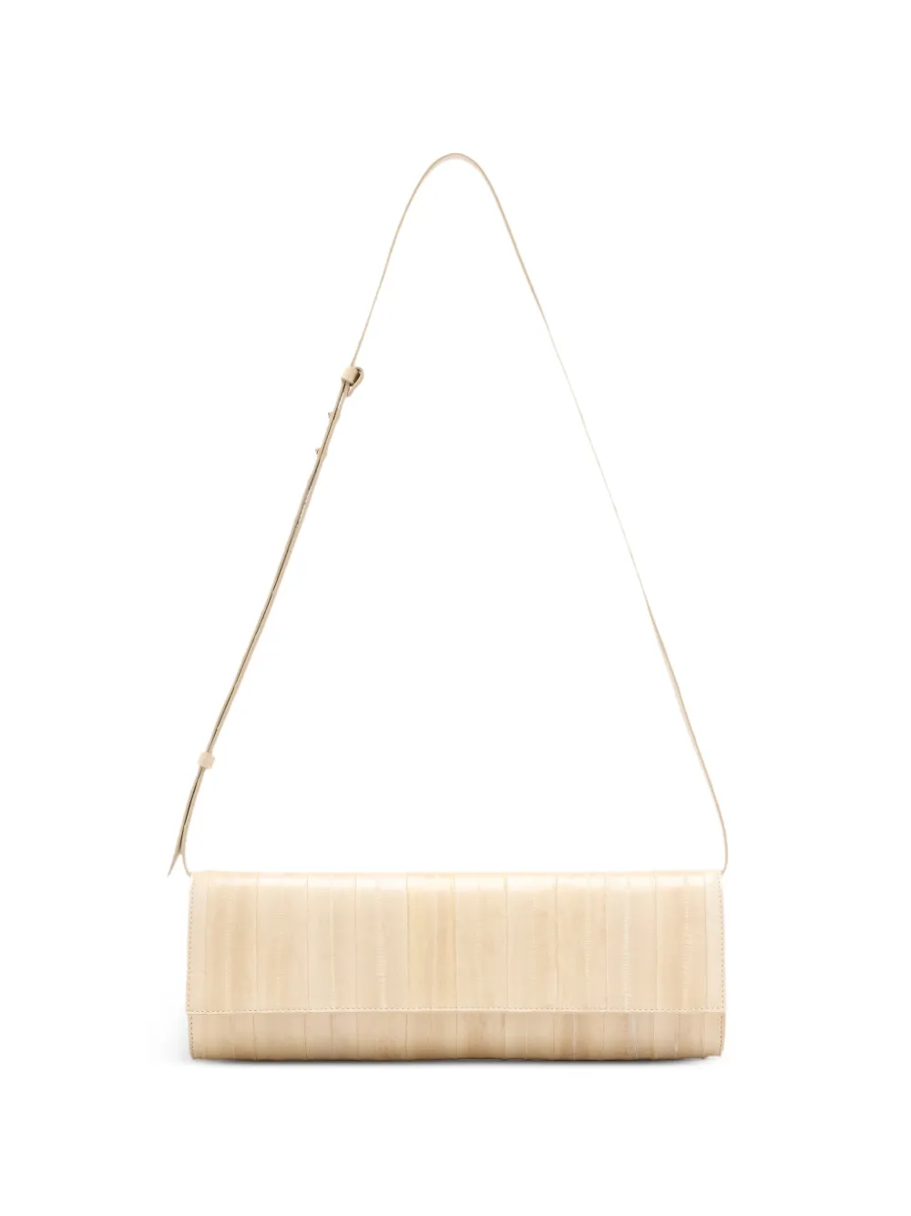 Proenza Schouler Hex clutch in eel - Toni neutri
