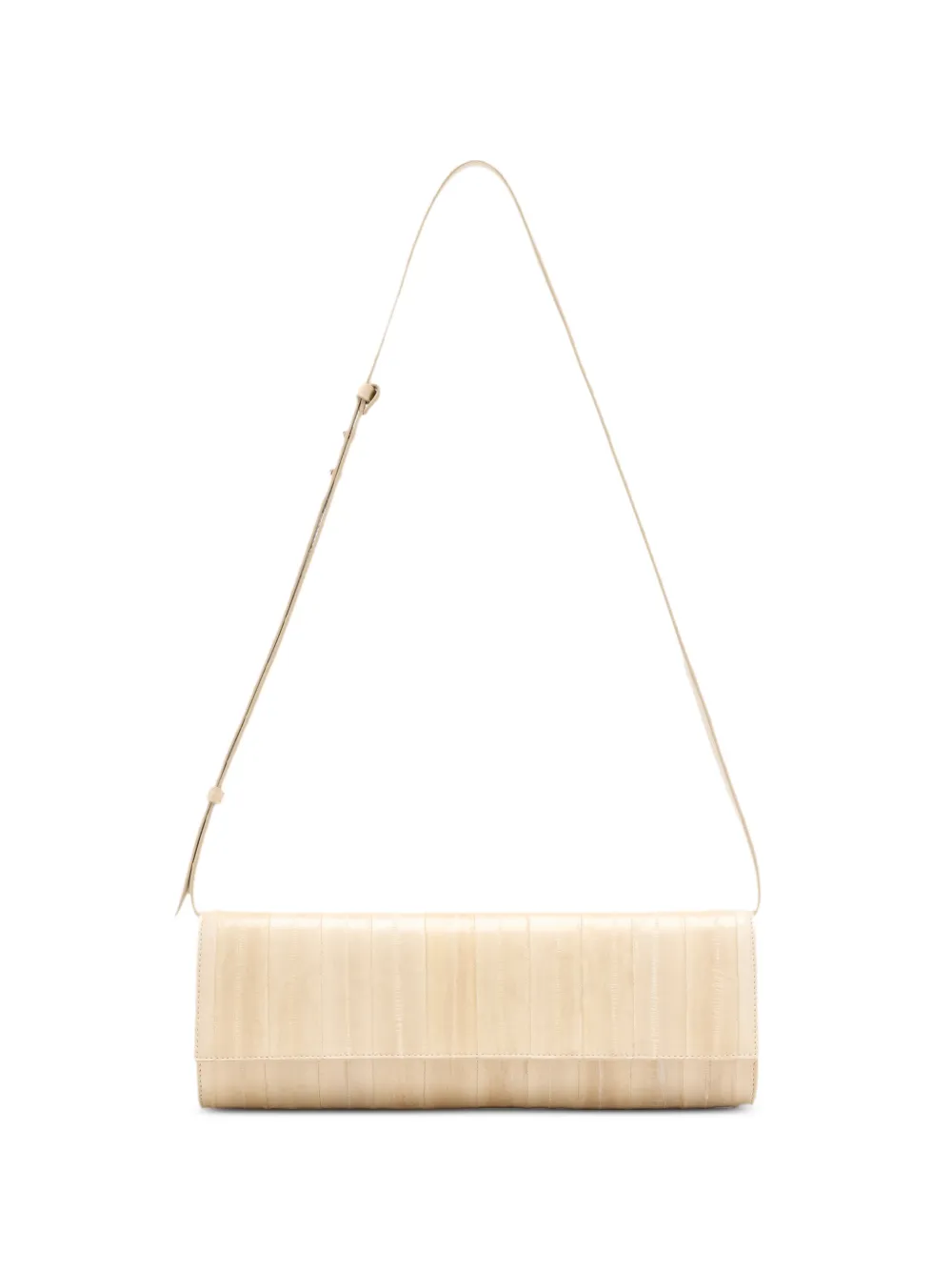 Proenza Schouler Hex clutch in eel - Toni neutri