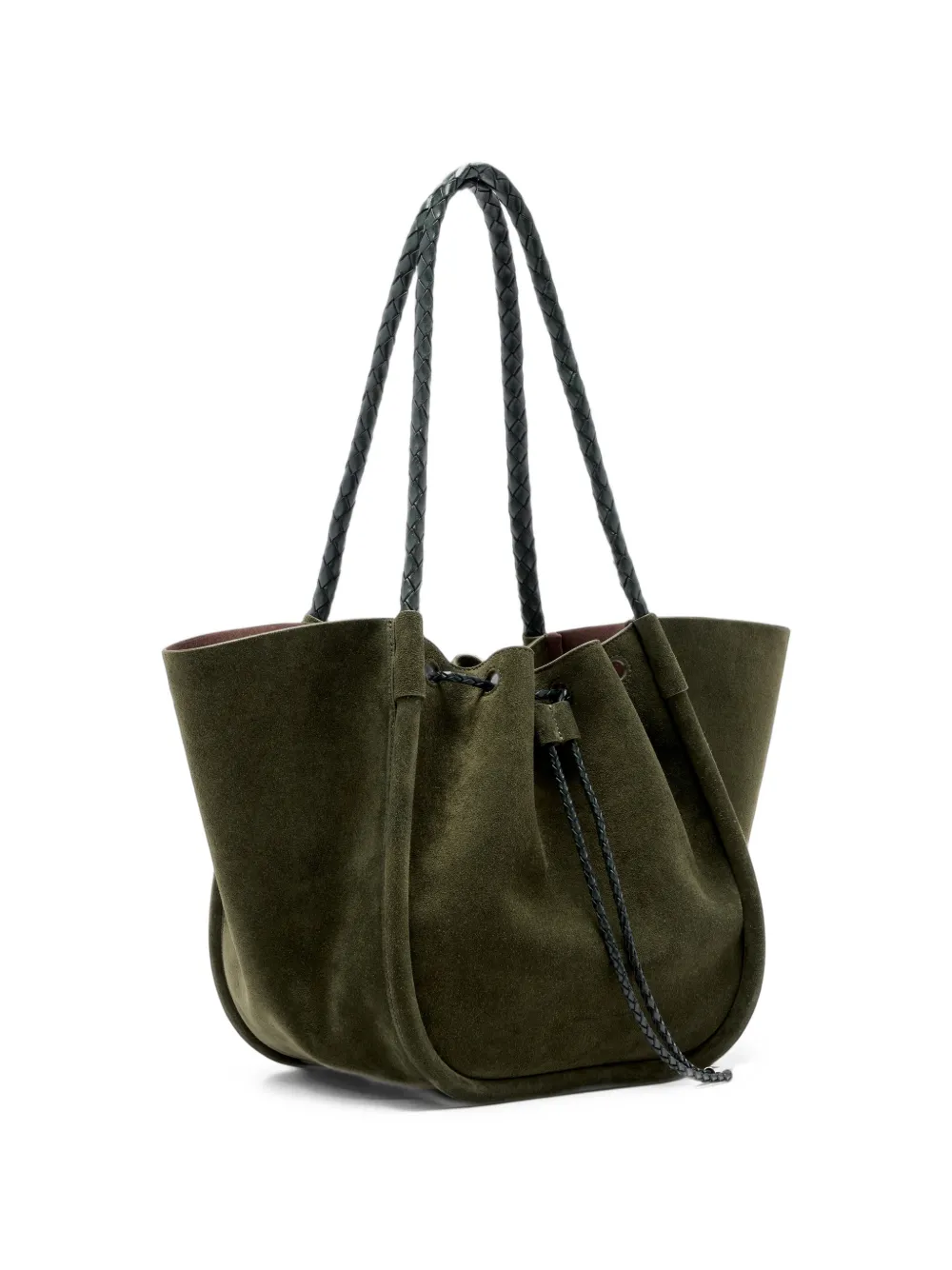 Proenza Schouler large Ruched tote bag Groen