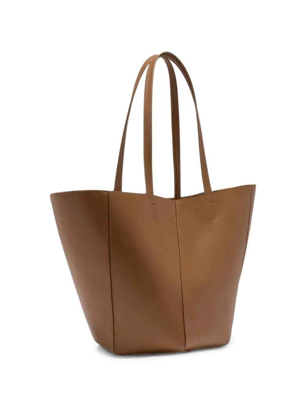Proenza Schouler Hex shopper van glad kalfsleer Bruin