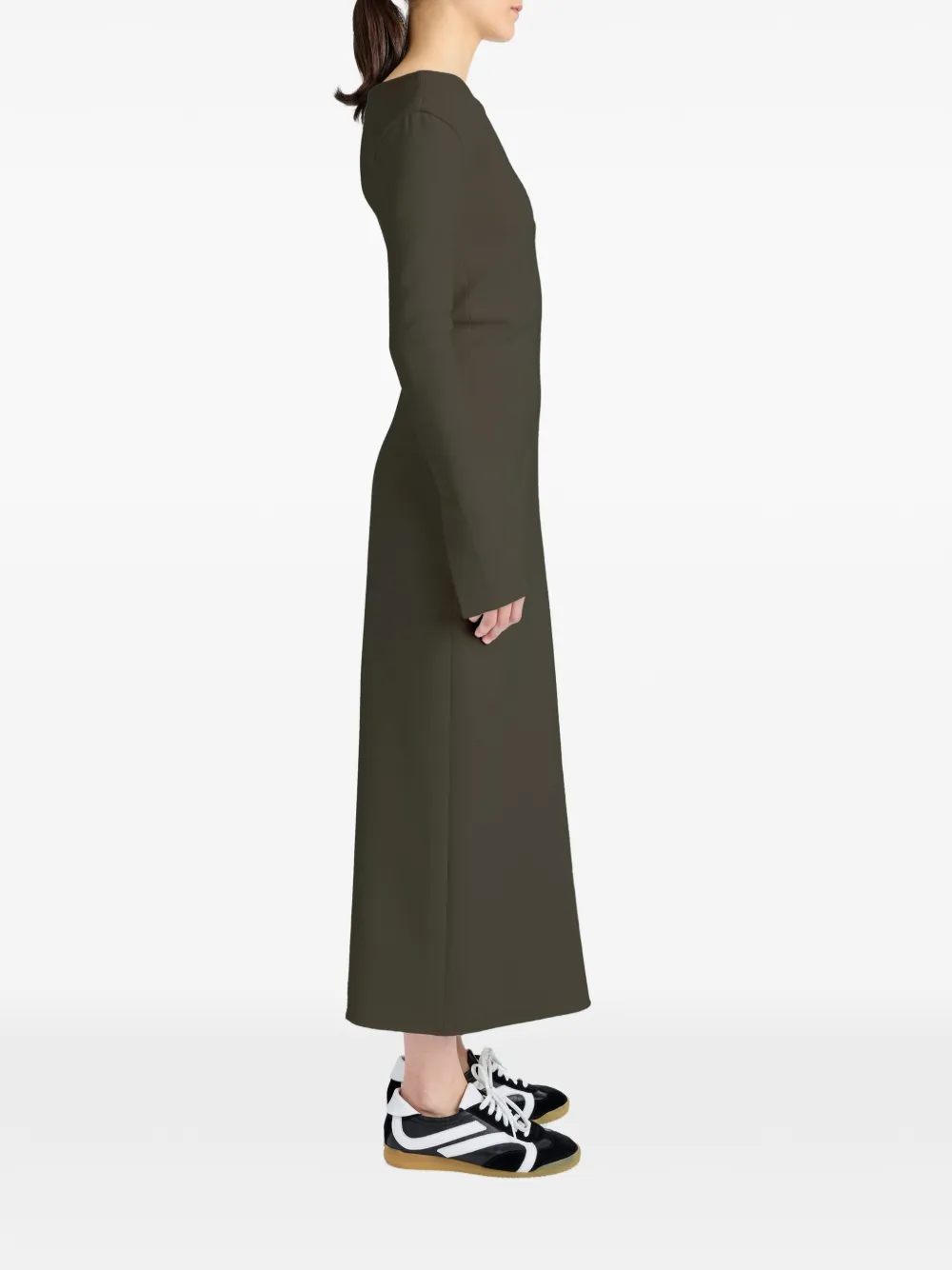 Proenza Schouler Yara jurk met bi-stretch Groen