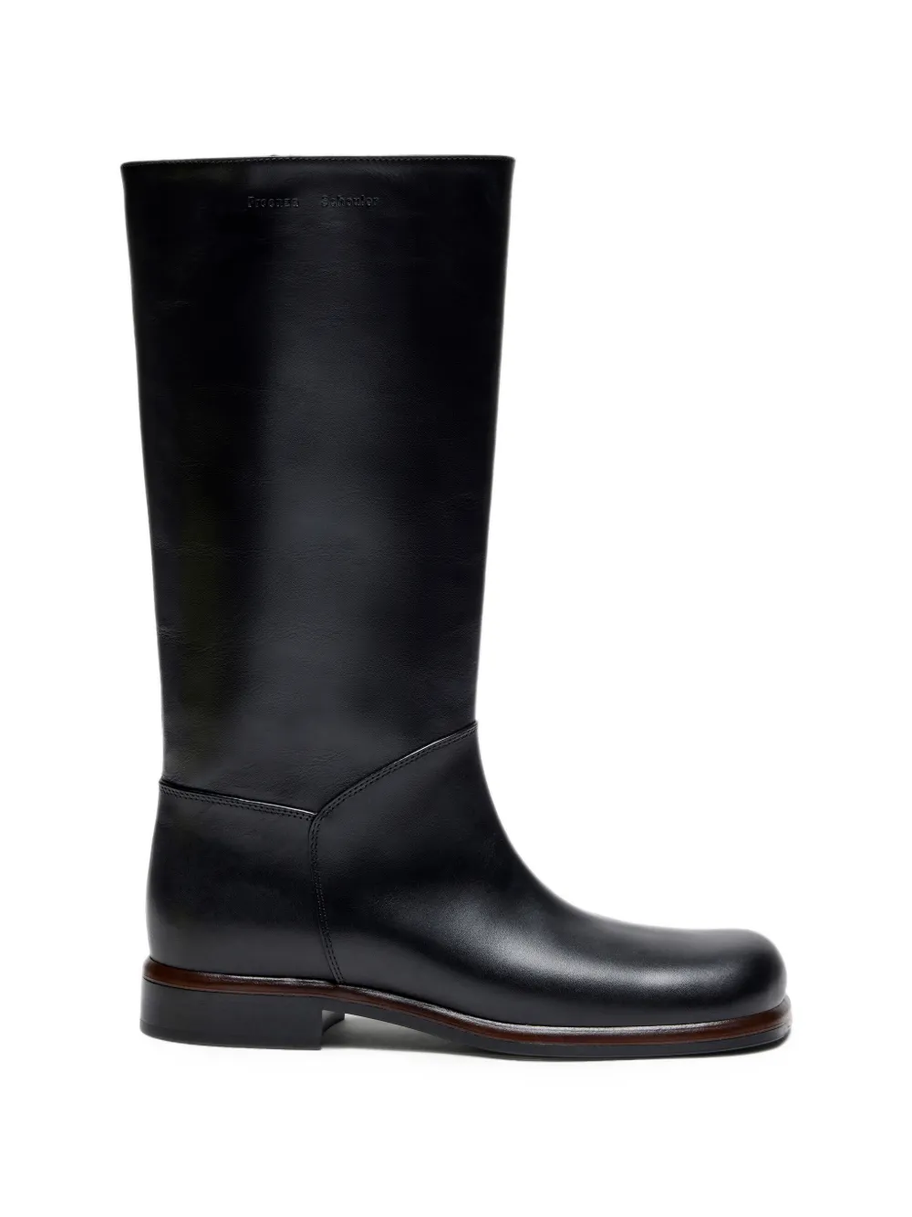 Proenza Schouler bottines Esme en veau brillant - Noir Proenza Schouler bottines Esme en veau brillant - Noir