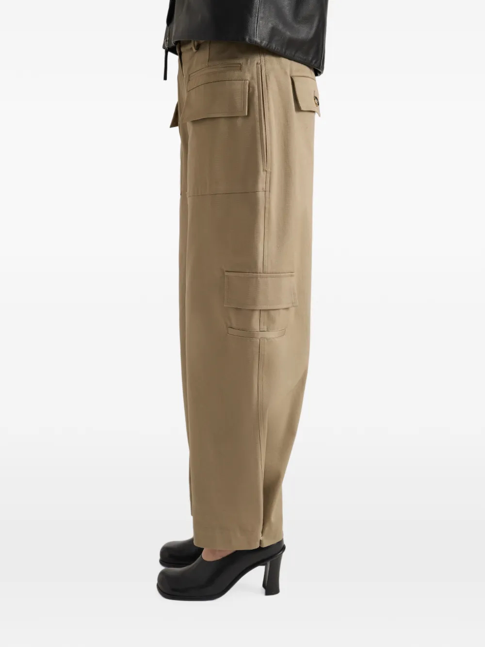Proenza Schouler White Label Talla cargo broek Beige