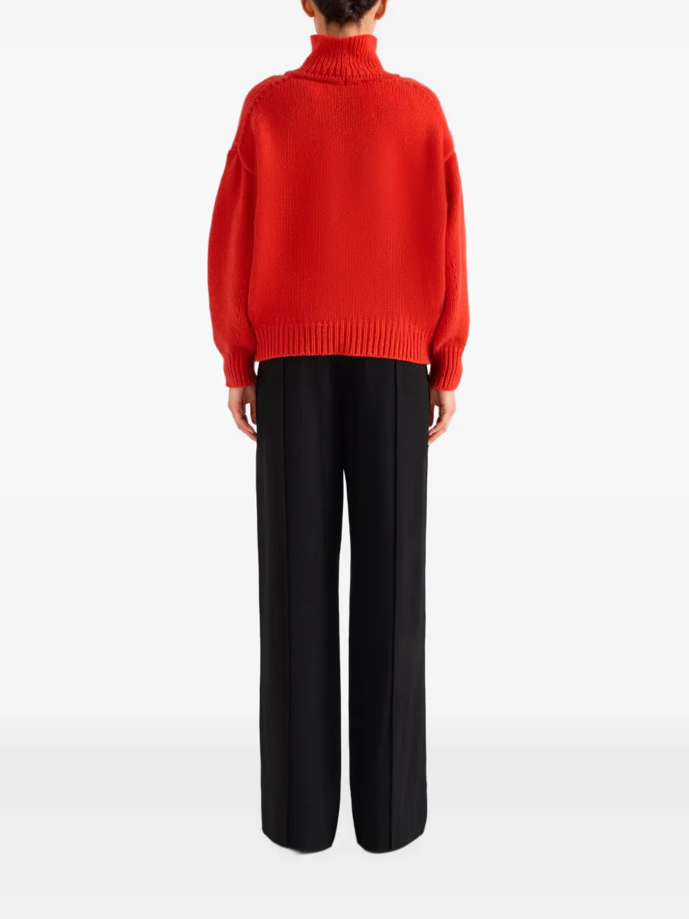 Proenza Schouler Oren turtleneck in cashmere wool Rood