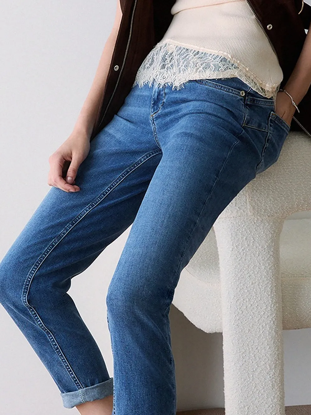 LIU JO Amazing Fit skinny jeans Blauw
