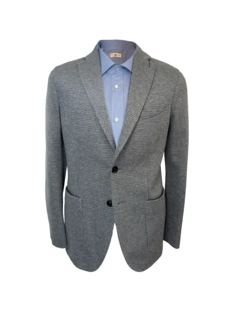Boglioli houndstooth single-breasted blazer