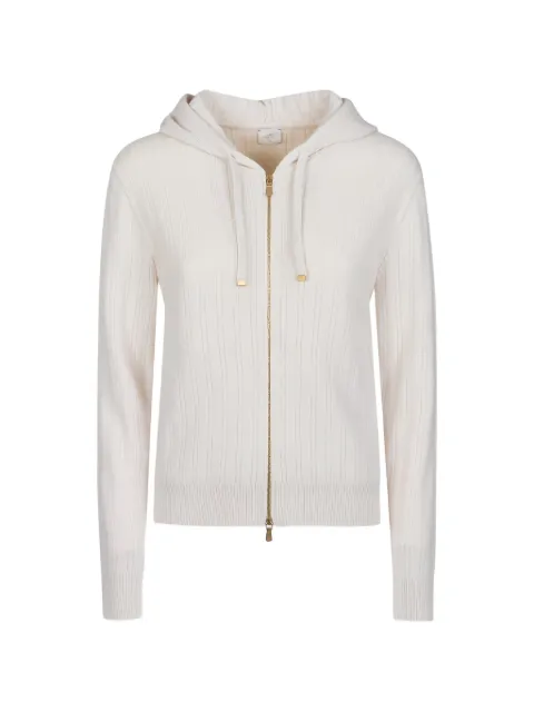 Eleventy sudadera con cremallera y capucha