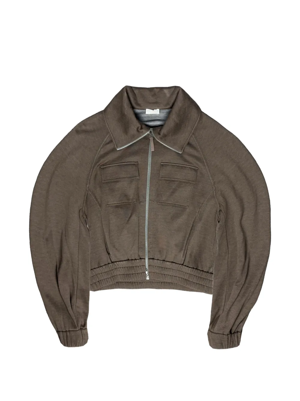 Brunello Cucinelli hooded zip-up jacket - Marrone