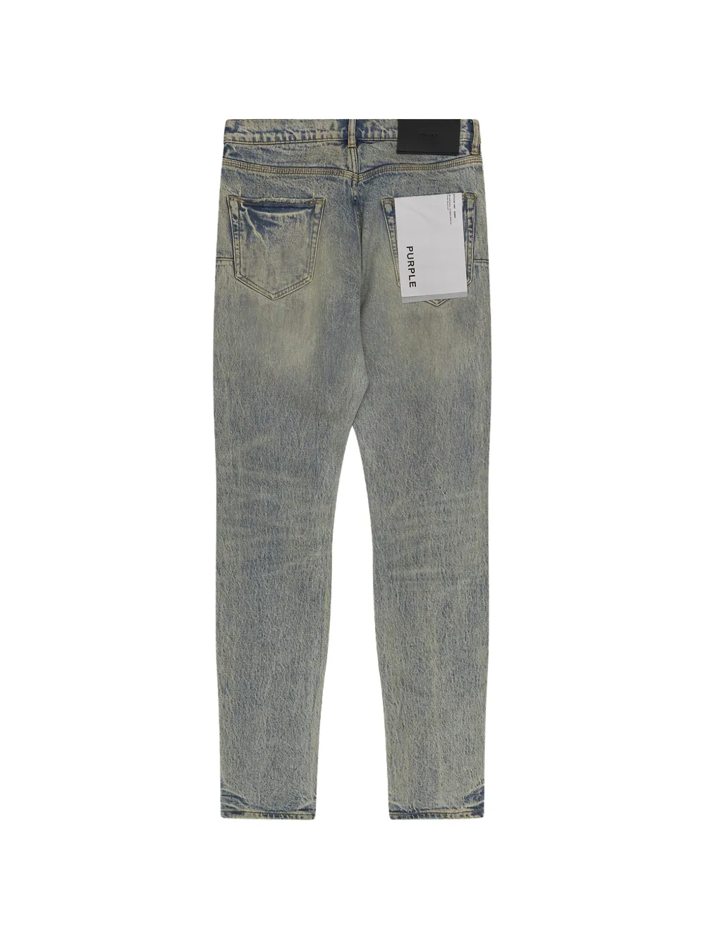 Purple Brand Sunshine gecoate skinny jeans Blauw
