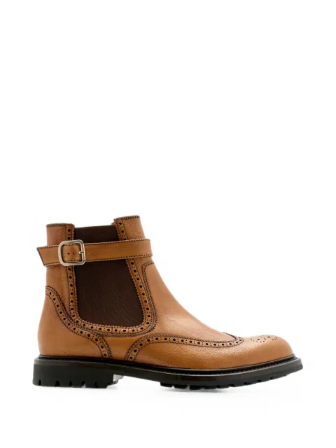 Lottusse Walton brogue-detail ankle boots