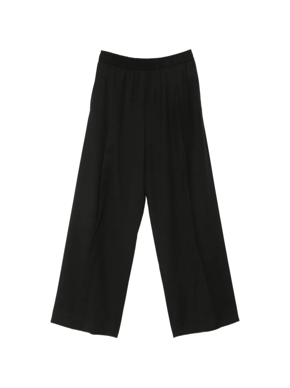 Isabel Benenato elasticated-waistband wide-leg trousers
