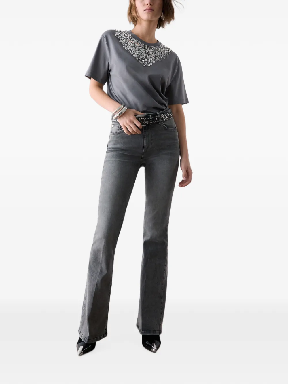 LIU JO Bootcut jeans Grijs