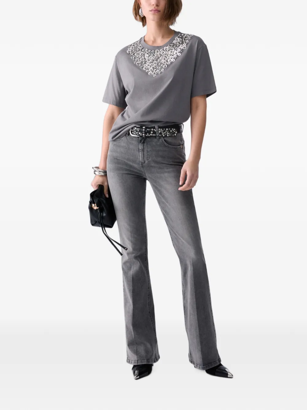 LIU JO Bootcut jeans Grijs