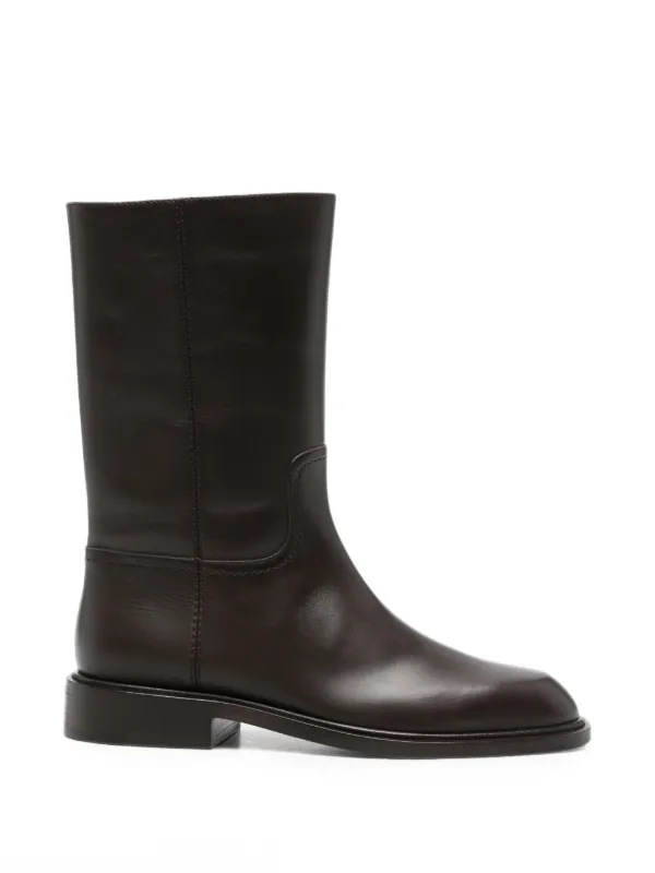 Co Tonal-stitched Boots in Brown