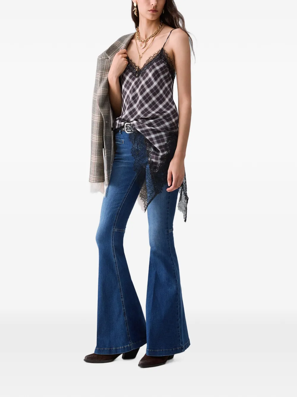 LIU JO Super Flared jeans Blauw