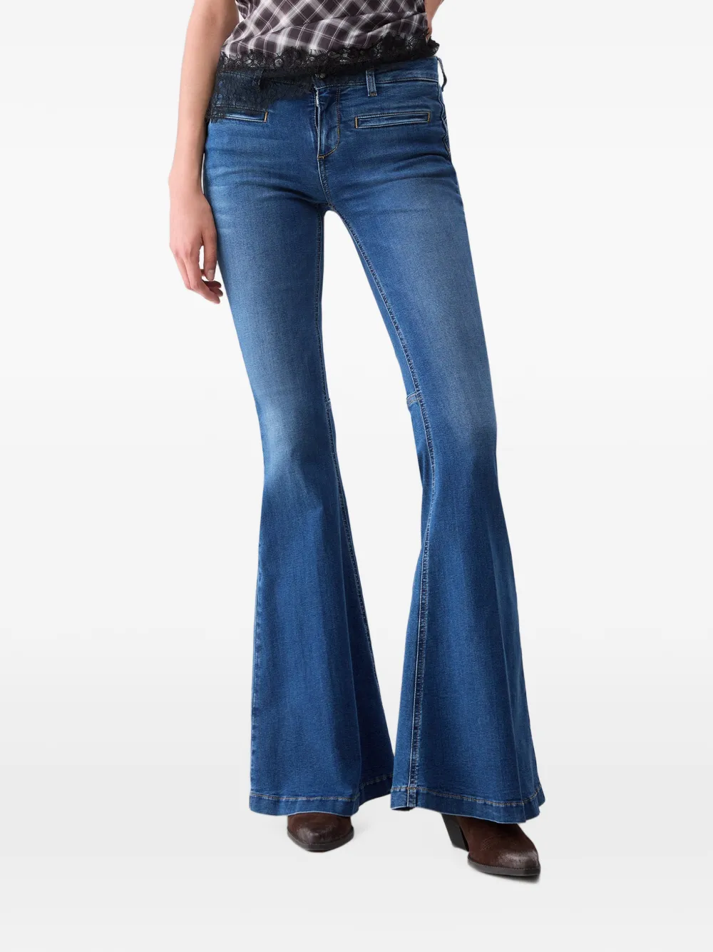 LIU JO Super Flared jeans Blauw