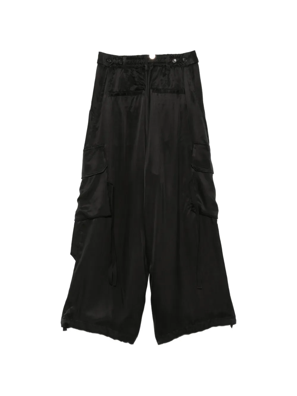 Isabel Benenato Cargo broek Zwart
