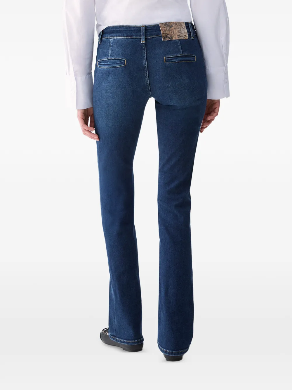 LIU JO Bootcut jeans met wassing Blauw
