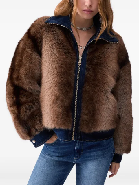 LIU JO faux-fur jacket