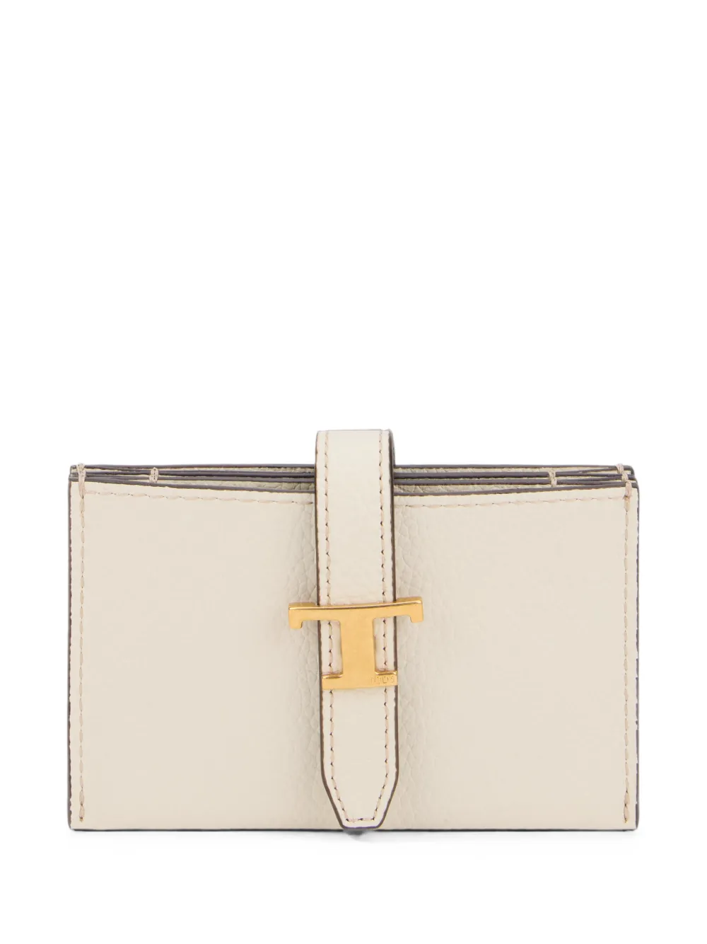 Tod's T Timeless leather wallet - Toni neutri