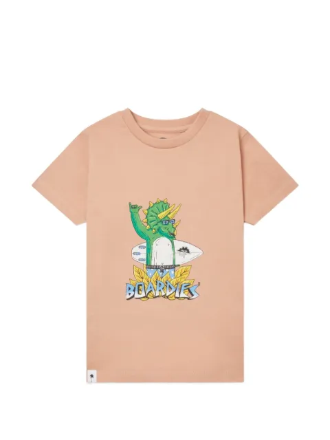 Boardies dinosaur-print T-shirt