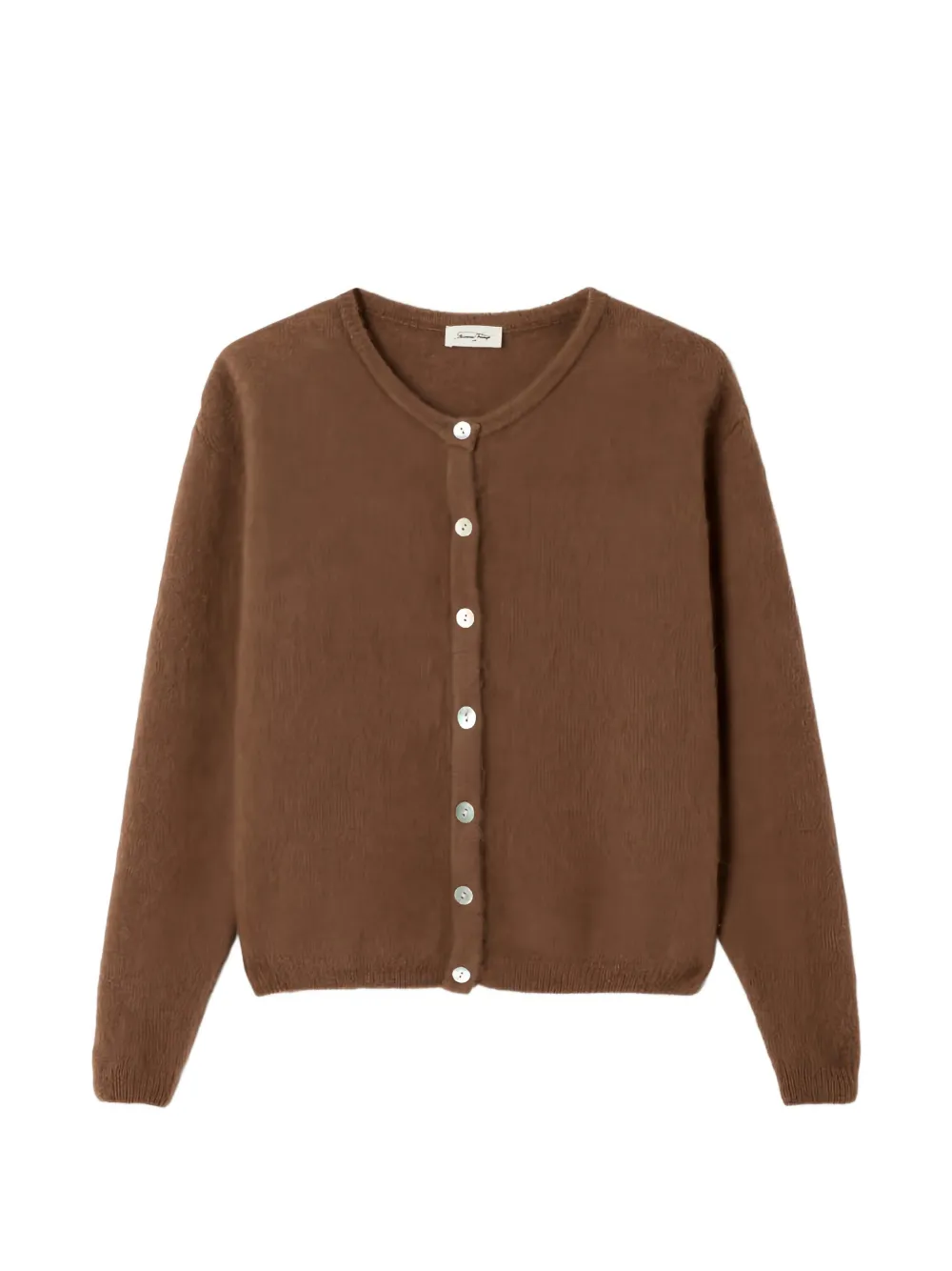 American Vintage Vitow button-front cardigan - Braun