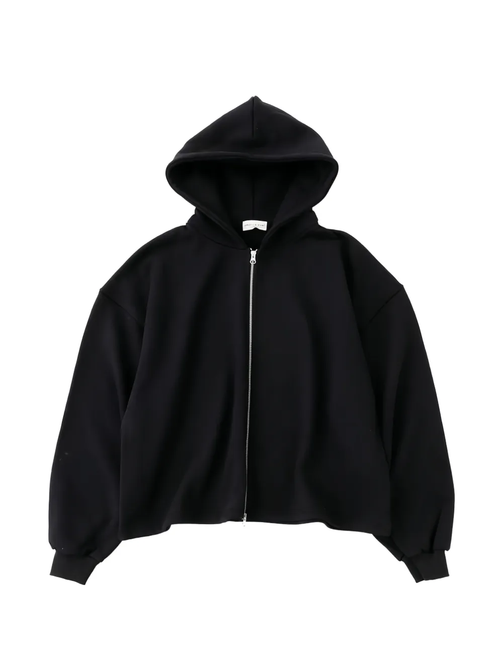 estudio niksen zip-up hoodie - Nero